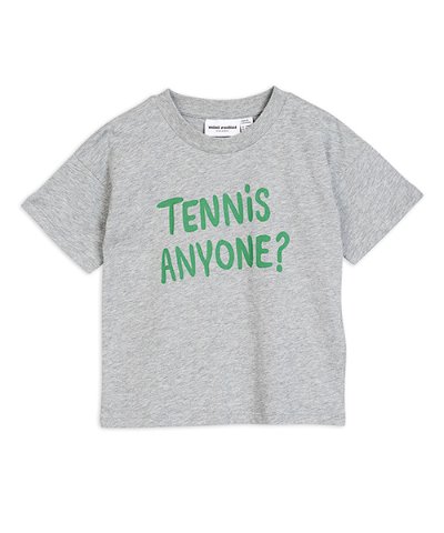 Tennis anyone tee - Grey melange