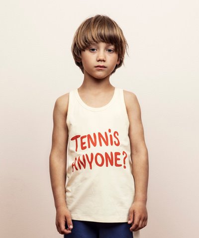 Tennis anyone tank - Offwhite