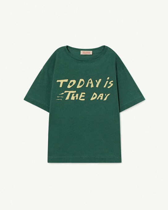 ROOSTER OVERSIZE KIDS+ T-SHIRT Green_S23002-146_BF