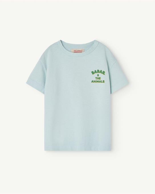 ROOSTER KIDS T-SHIRT Blue_Babar &amp; The Animals_S24001-086_AE