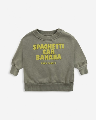 Baby Spaghetti Car Banana sweatshirt_221AB042