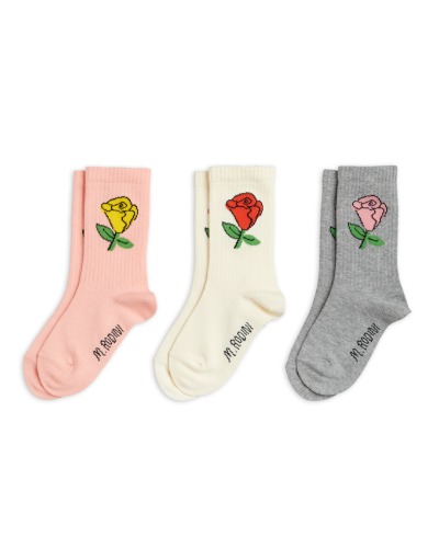 Rose 3-pack socks_2216011300