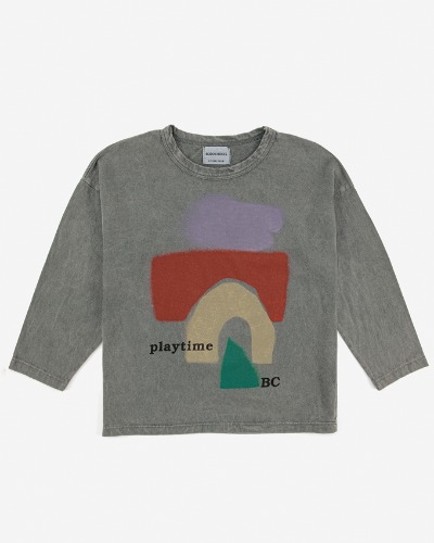 Playtime Red long sleeve T-shirt_222AC011