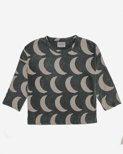 Moon all over long sleeve T-shirt_222AC013