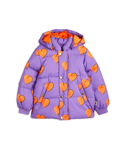 Hearts puffer jacket_Purple_2271011345
