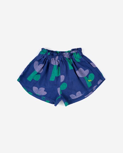 Sea Flower all over woven shorts_123AC073