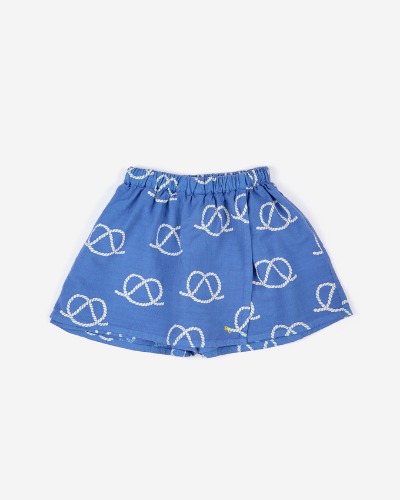 Sail Rope all over woven skirt shorts_123AC076
