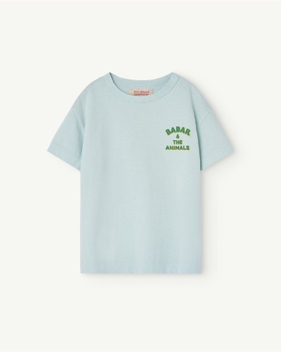 ROOSTER KIDS T-SHIRT Blue_Babar &amp; The Animals_S24001-086_AE