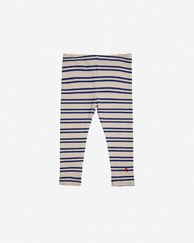 Baby Blue Stripes leggings_124AB045