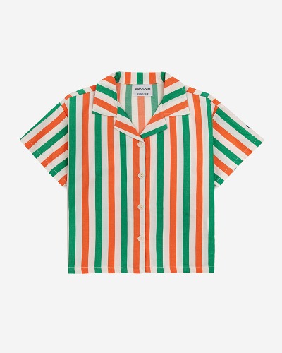 Vertical Stripes woven shirt_124AC037