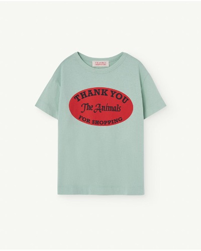 ROOSTER KIDS T-SHIRT_Turquoise_S24020-308_CZ