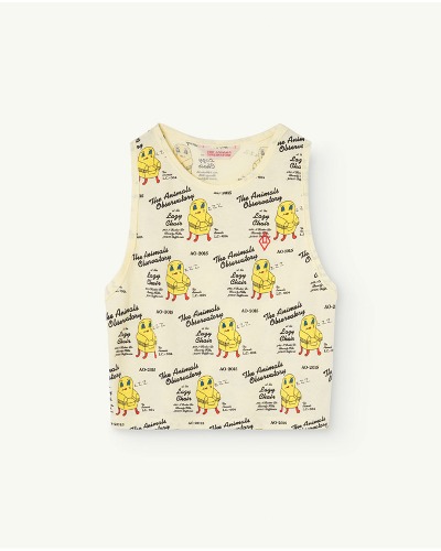 FROG KIDS T-SHIRT_Soft Yellow_S24022-081_BR