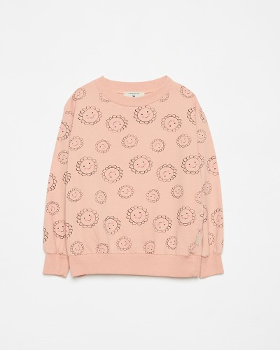 Flowers all over sweatshirt_Pink_SS24070