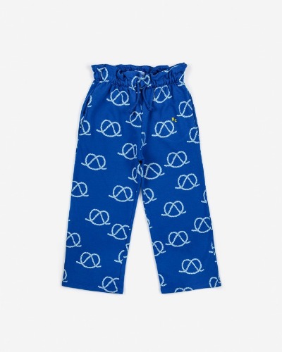 Sail Rope all over gathered jogging pants_123AC086