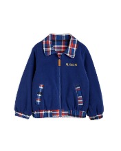 Check flanell reversible jacket_Blue_2271013060