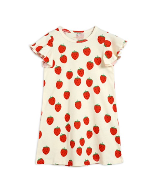 Strawberry aop wing dress-Offwhite_2125012911