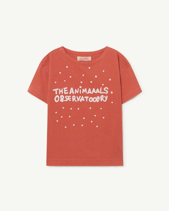 ROOSTER KIDS+ T-SHIRT Red The Animals_F21001-121_HT