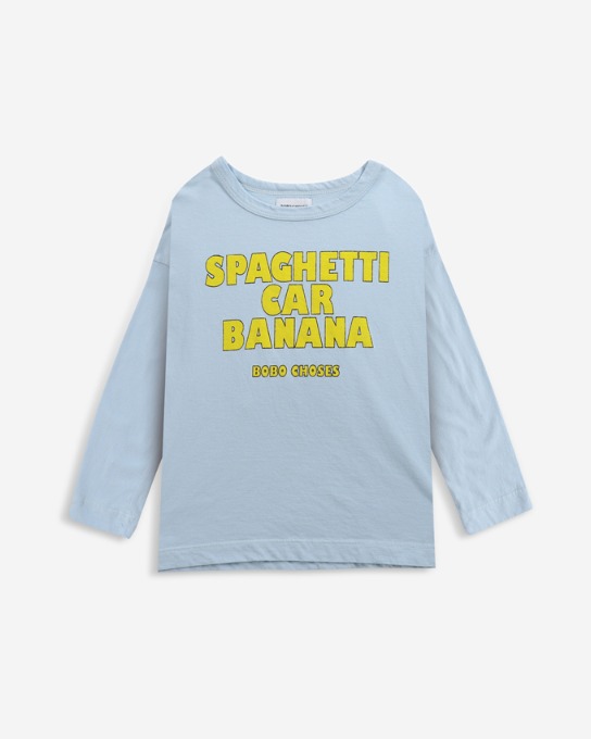 Spaghetti Car Banana long sleeve T-shirt_221AC005