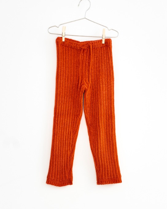 KNITTED PANTS_RED_FKW22-017