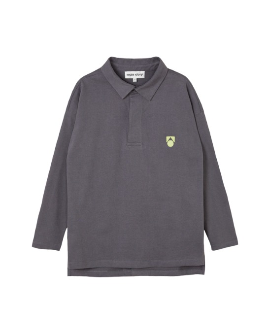 Polo shirt_Magent Brushed Jersey_MS154_Magnet