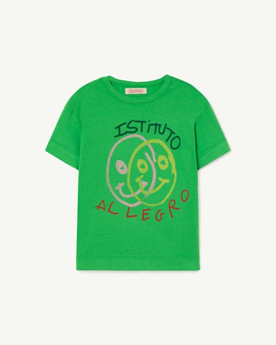 ROOSTER KIDS+ T-SHIRT Green_S23001-295_BE