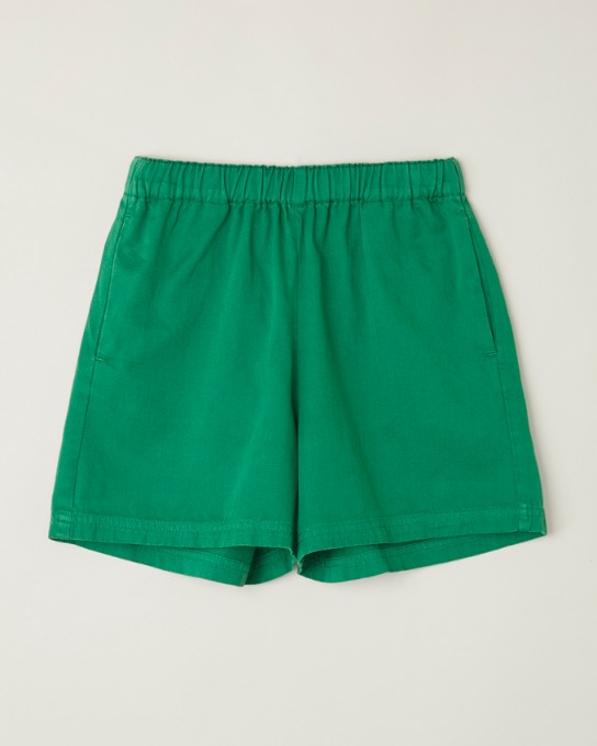 Woven Short_ Forest Twill_MS076_Forest
