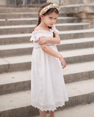 Dress Thylana Off-White-D0019-24