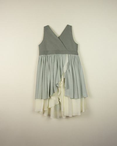 Double Layer dress_Mod.30_Green