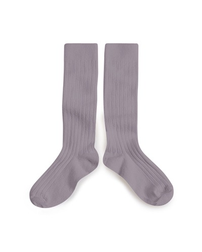 La Haute Ribbed Knee-High Socks_2950_406