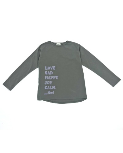 OSO GREY HAPPY CALM T-Shirt_1450385