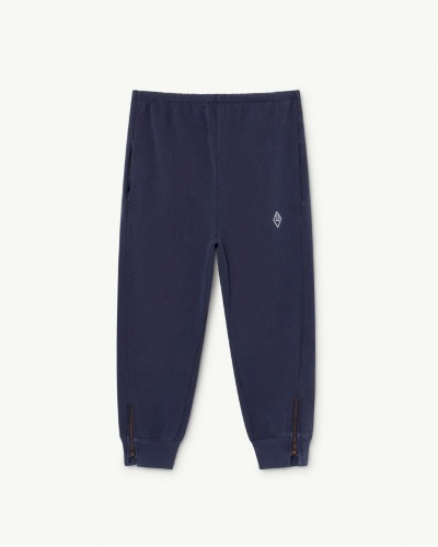 PANTHER KIDS TROUSERS Deep Blue Logo_F21016-234_CE