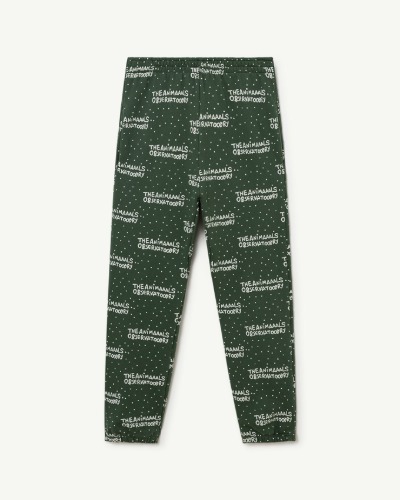 DROMEDARY KIDS TROUSERS Green The Animals_F21018-021_HS