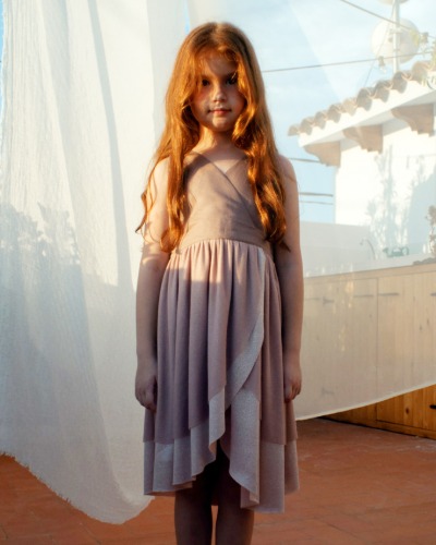 Double Layer dress_Mod.30_Pink Linen
