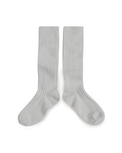La Haute Ribbed Knee-High Socks_2950_238