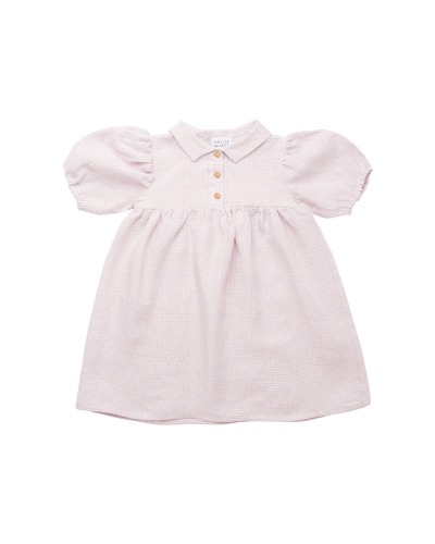 Duck, Duck, Goose Dress_Lavender Check_SS22-DDGD-LIN-LC