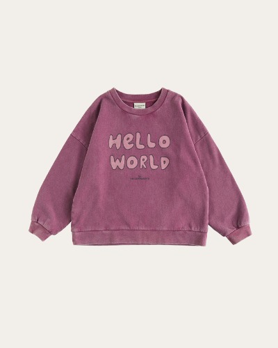 Hello World Sweatshirt_TC-AW22-29