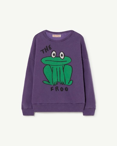 BIG BEAR KIDS+ SWEATSHIRT Purple_Frog_F22004-194_EE