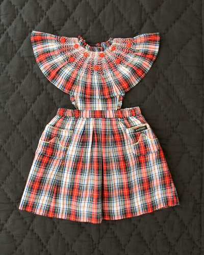 NEW APRON DRESS_Red check_N22-W22