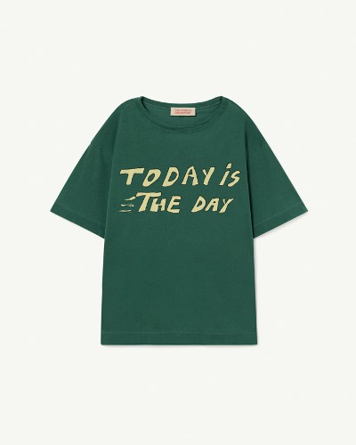 ROOSTER OVERSIZE KIDS+ T-SHIRT Green_S23002-146_BF