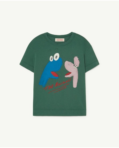ROOSTER KIDS+ T-SHIRT Green _S23001-146_BO