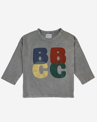 Bobo Choses Color Block long sleeve T-shirt_123AC027