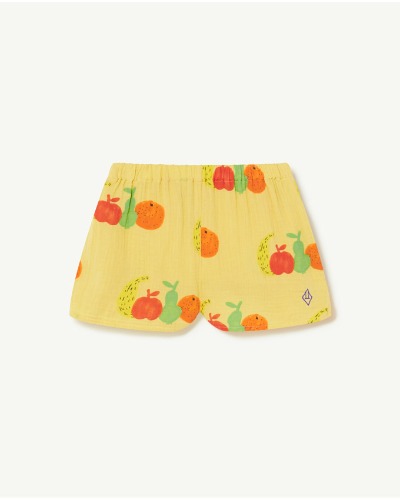 CLAM KIDS PANTS Yellow_S23049-247_AS