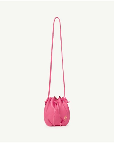 LEATHER BAG OS BAG Pink Logo_S23111-250_AX