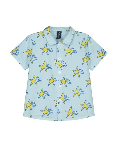 Shirt allover i&#039;m a star_Light blue_SS23-STB2-LBL