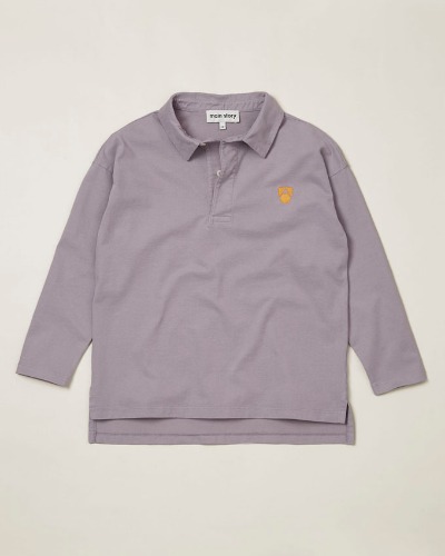 Elderberry Jersey Polo Shirt_AW23MS154_Elderberry