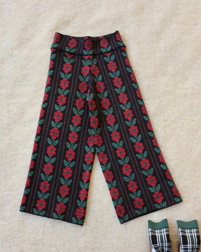Red Flower pants_N65-AW23