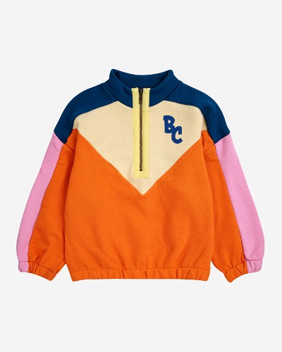 BC Color Block zipped sweatshirt_124AC052