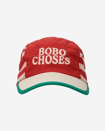 Bobo Choses Red Stripes cap_124AI023