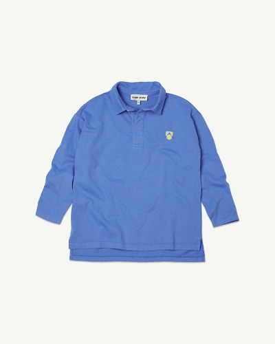Polo Shirt_SS24MS154_Lake Blue