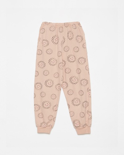 Flowers all over sweatpants_Pink_SS24048